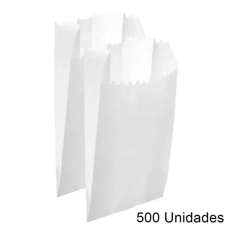 Saco Mono Para Pipoca 30G Modelo Tipo 3 C/ 500 Unidades