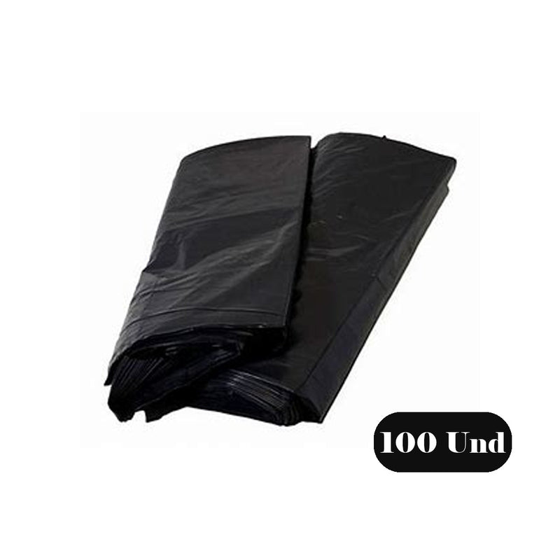 Saco de Lixo Preto 15 Litros 39X58 C/100 Unidades Riofort