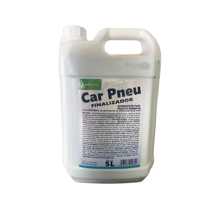 Finalizador de Pneu Car 5L Ideal para Borrachas Multquímica