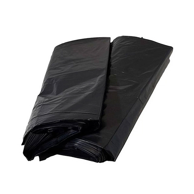 Saco preto de lixo 100 litros pacote C/10unidades resistente